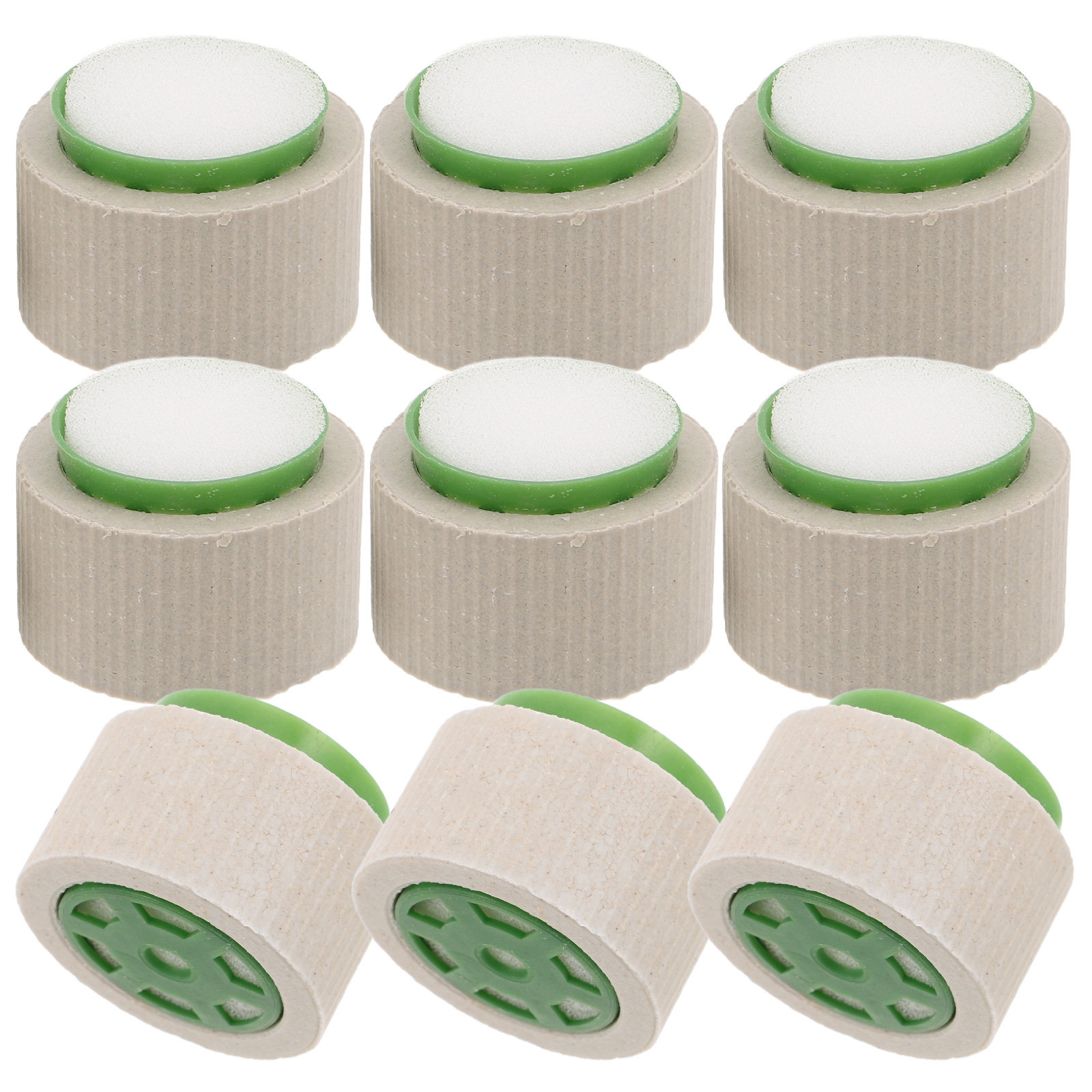Aquarium Plants Live - 9Pcs Aquatic Plant Holder Ceramic Fixed