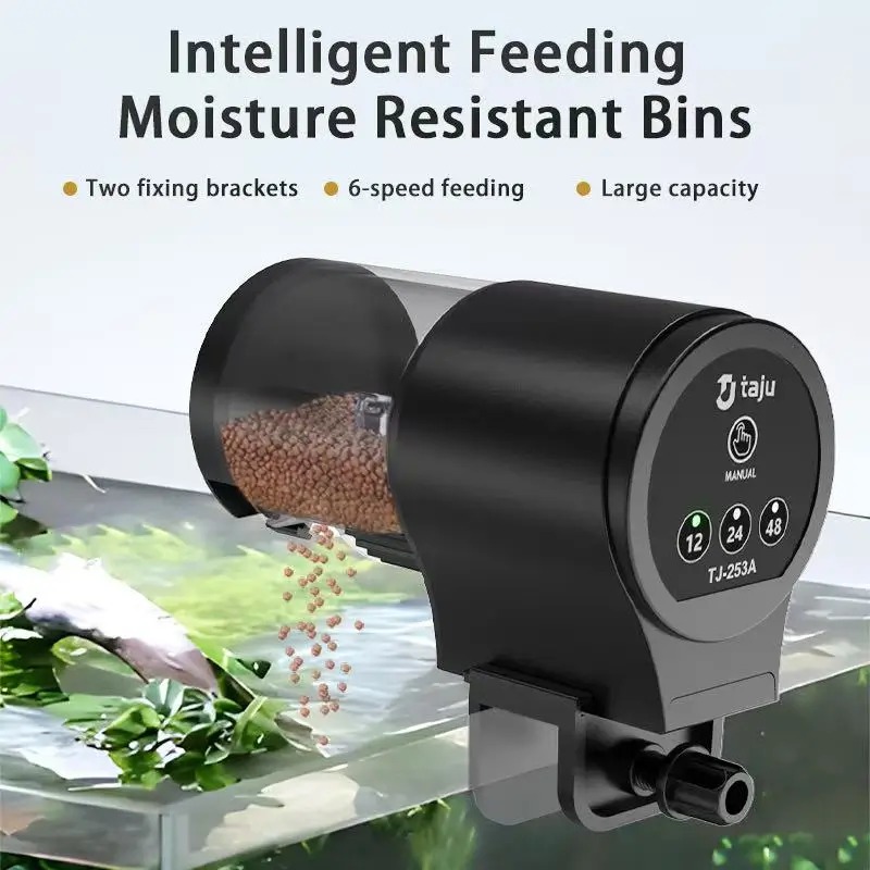 Aquarium Fertilizer - Fish Tank Feeder Intelligent Timed Feeder