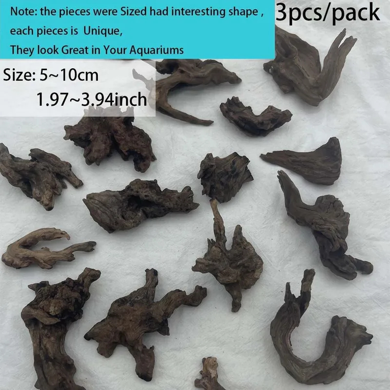 Natural Driftwood for Aquarium - Aquarium Plant Substrate recension och pris