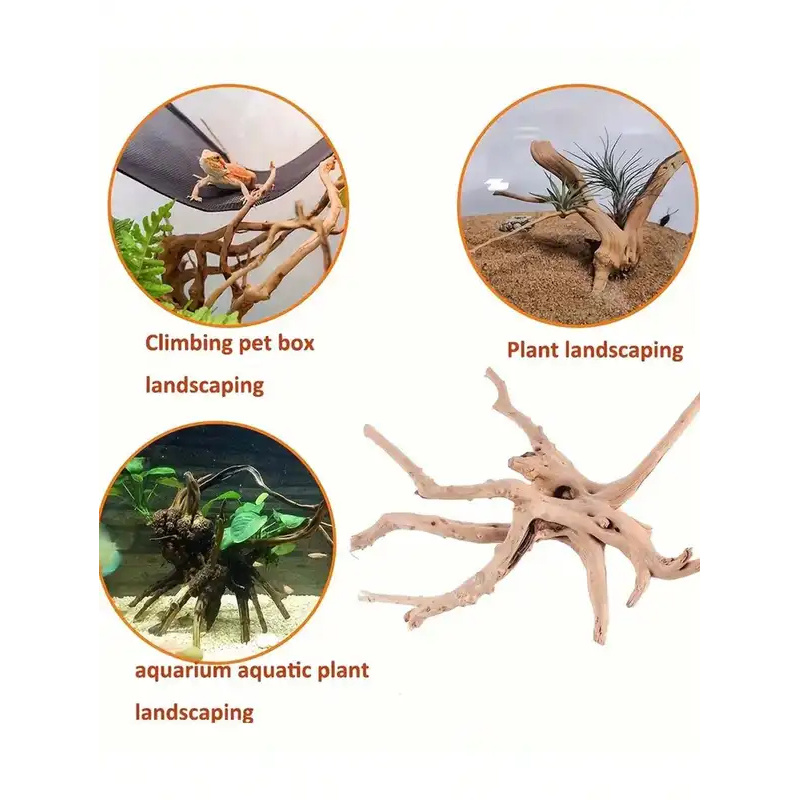 Natural Driftwood for Aquarium - Aquarium Plant Substrate recension och pris