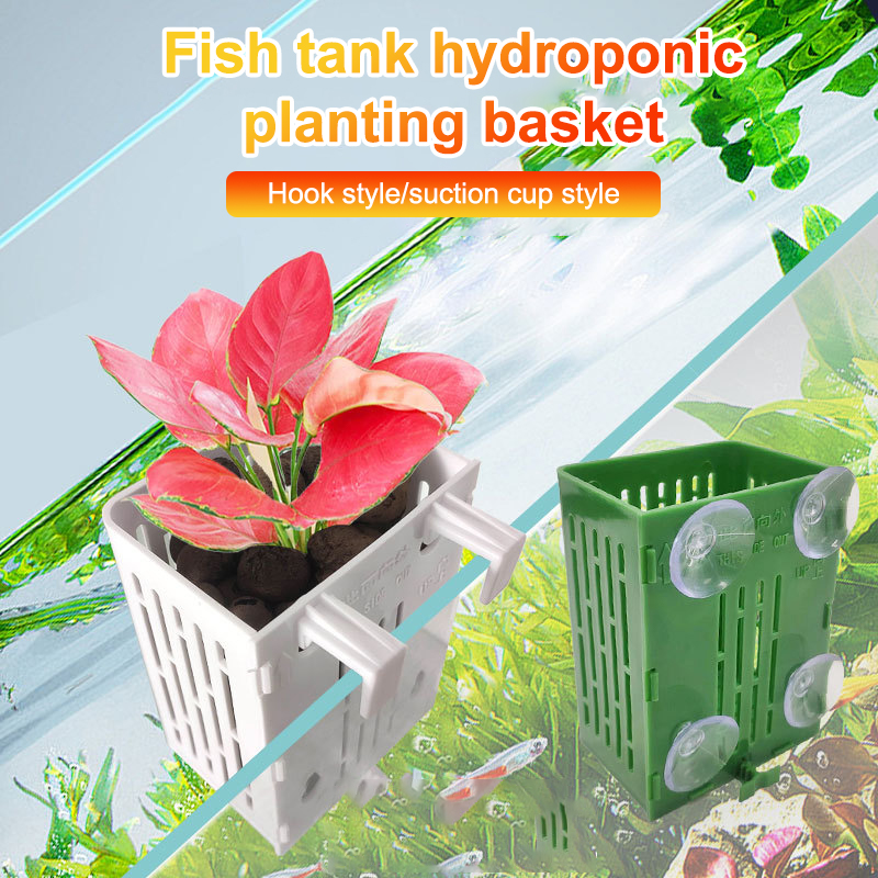 Hanging Suction Cup Hook Aquar - Plant Aquarium Pot recension och pris