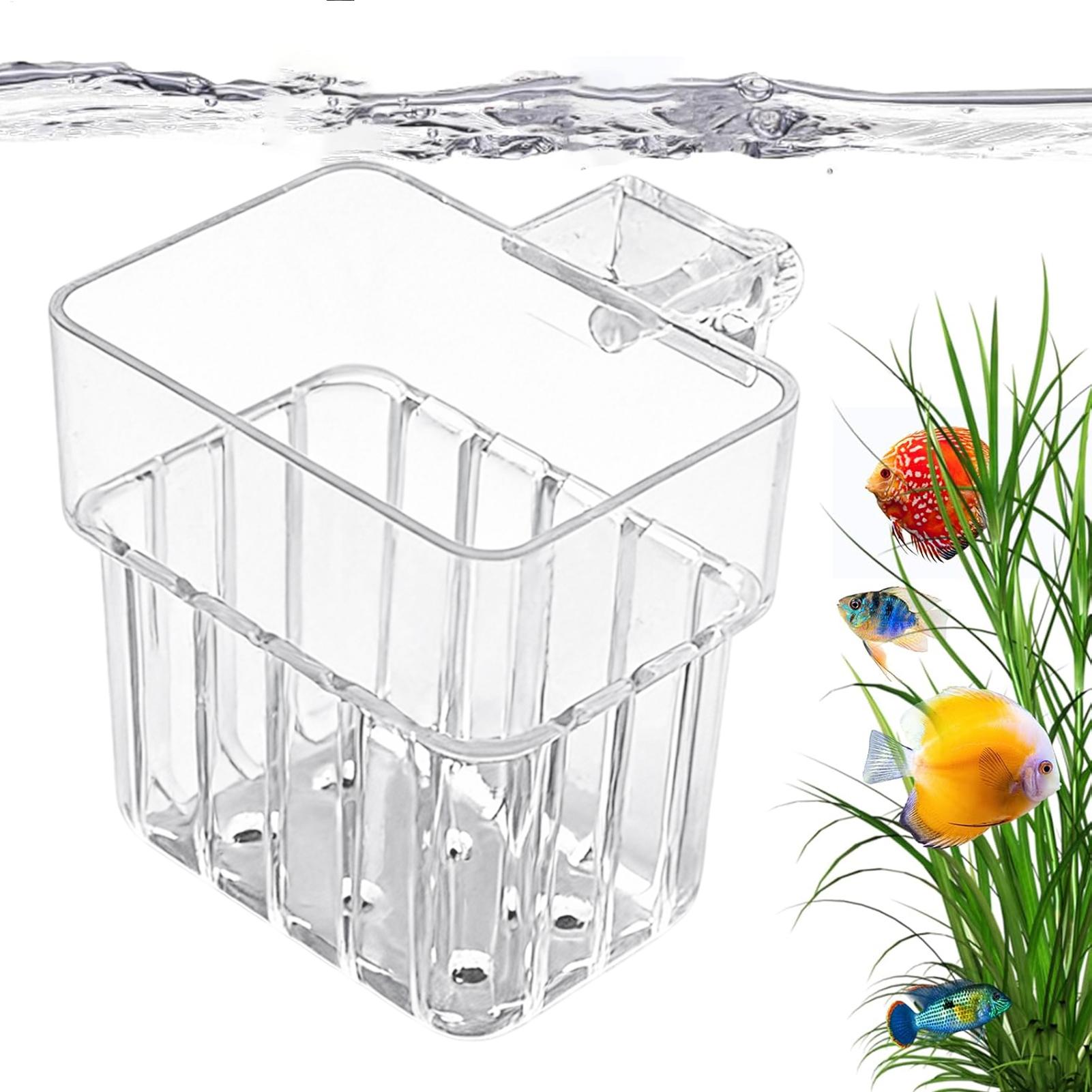Aquarium Transparent Hanger Po - Plant Aquarium Pot recension och pris