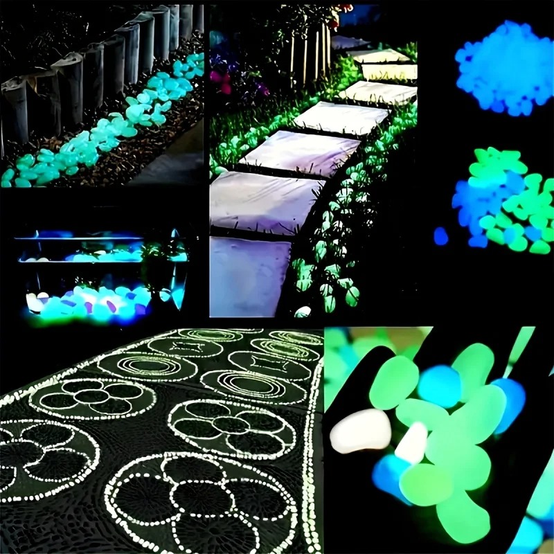 100/300pcs Glow In The Dark Pe - Plant Aquarium Pot recension och pris