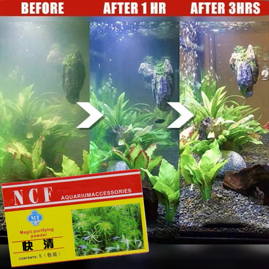 Aquarium Water Purifying Powde - Aquarium Moss recension och pris