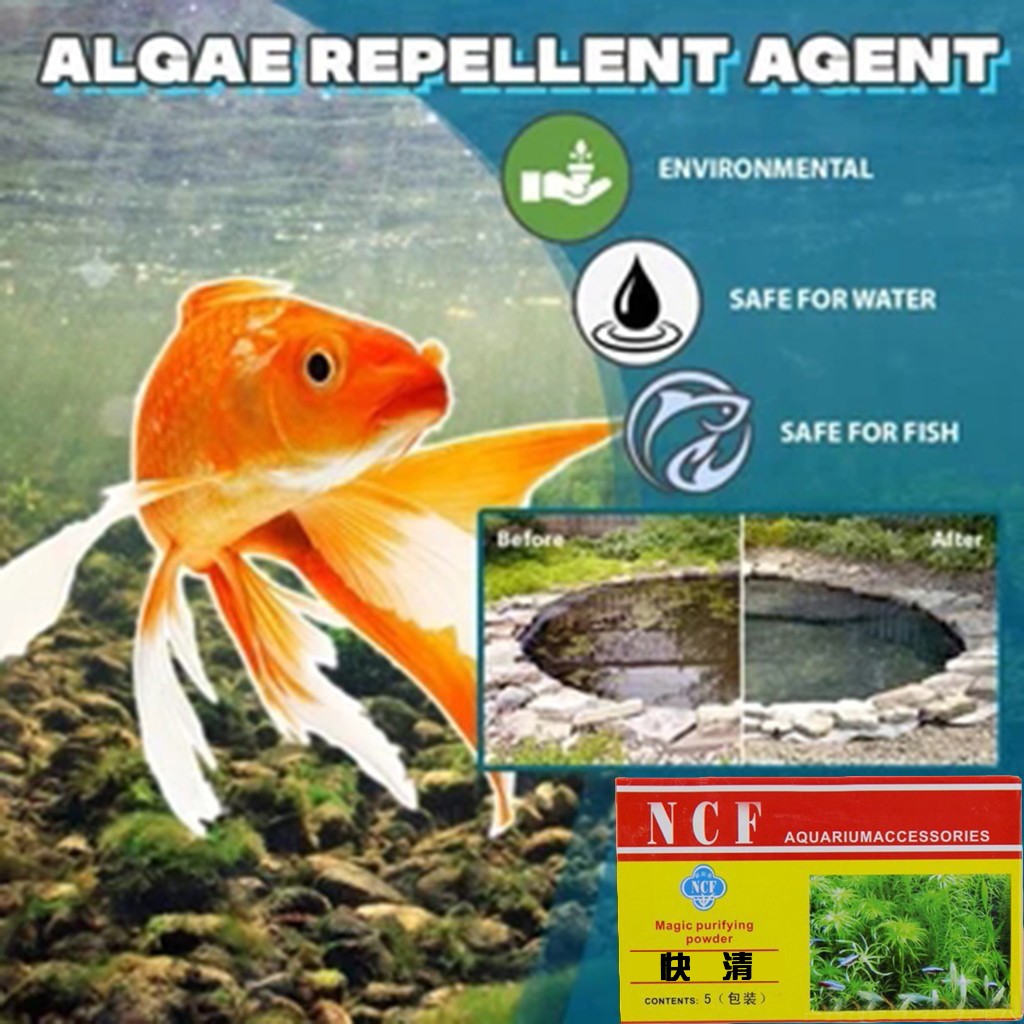 Aquarium Water Purifying Powde - Aquarium Moss recension och pris