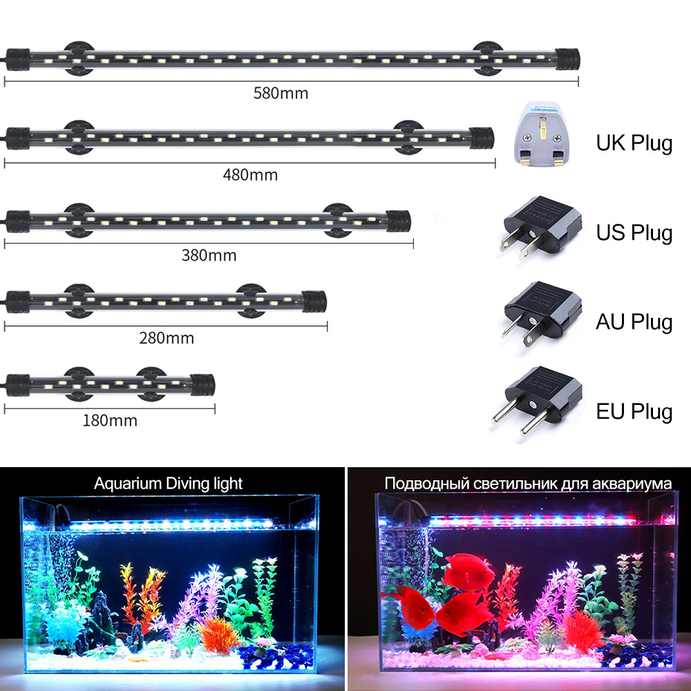 90-260V Aquarium Light LED Wat - Aquarium Plant Substrate recension och pris
