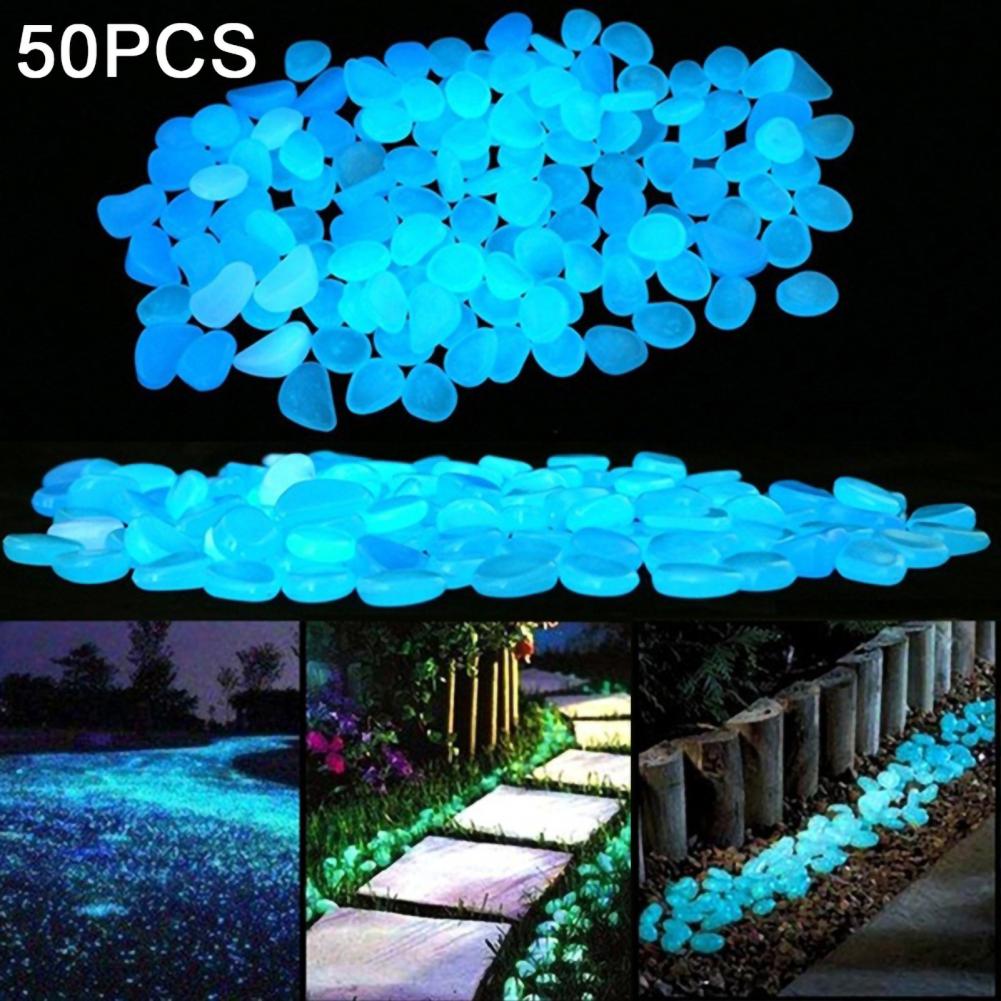 50Pcs Glow Pebble Irregular Sh - Plant Aquarium Pot recension och pris
