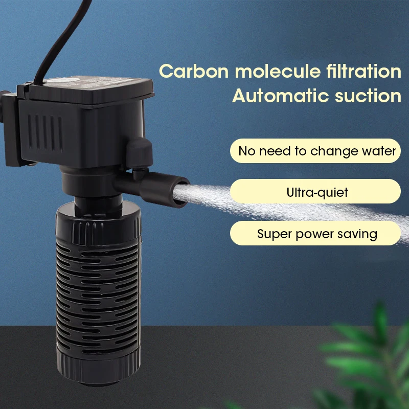 Mini Fish Tank Filter Quiet Su - Planted Aquarium Cleaning recension och pris